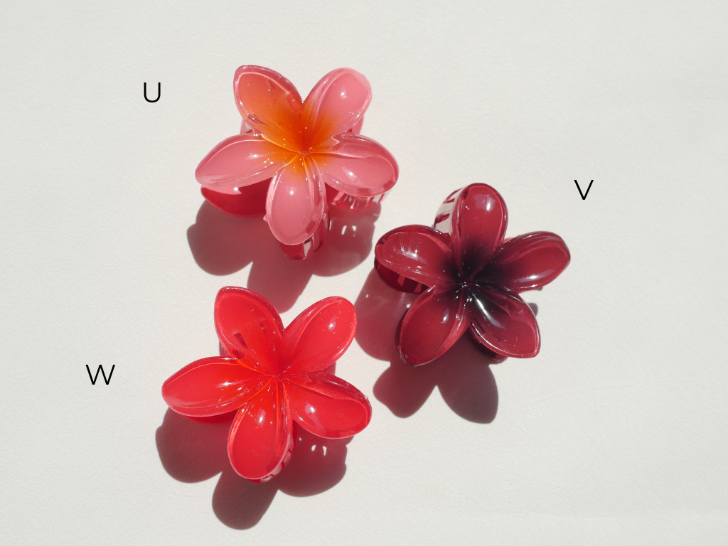 Flower Claw Clip