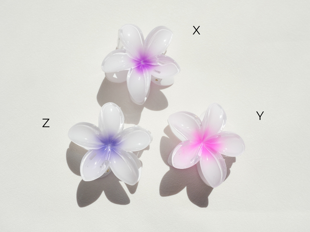 Flower Claw Clip