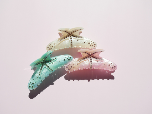 Starfish Hair Claw Clip