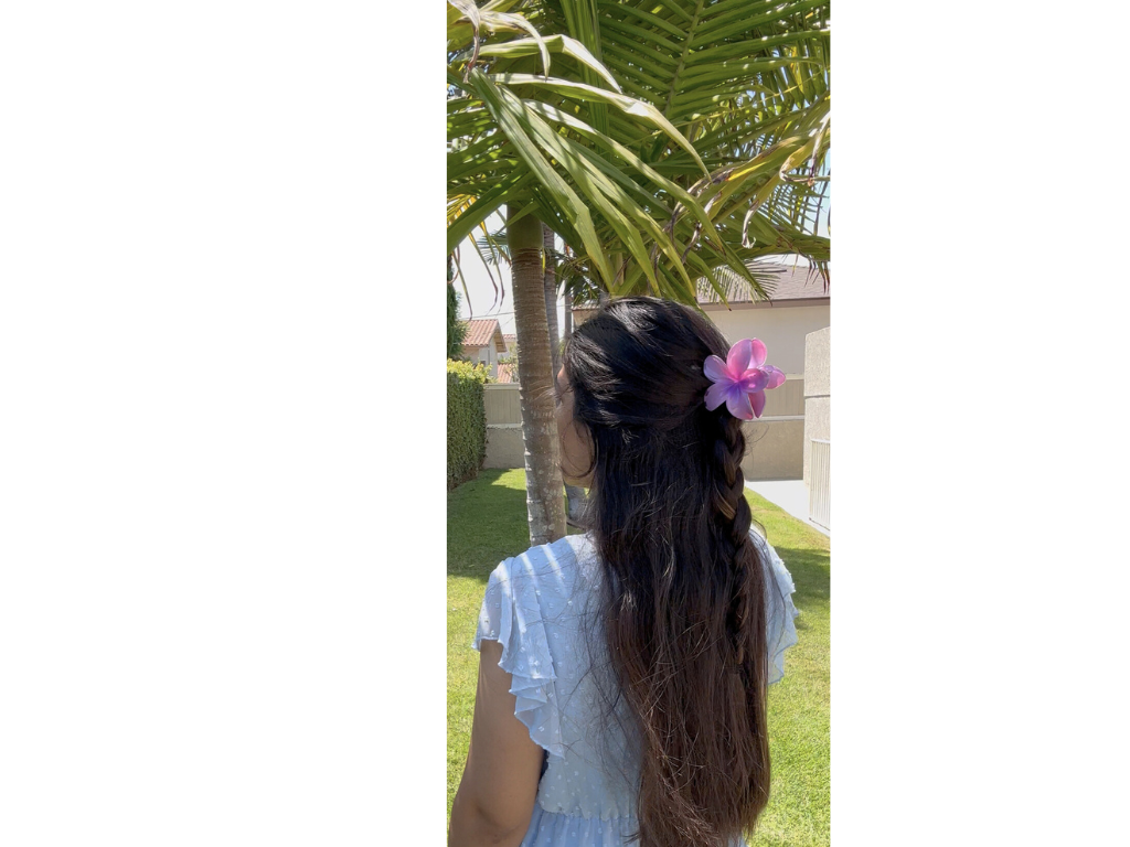 Flower Claw Clip