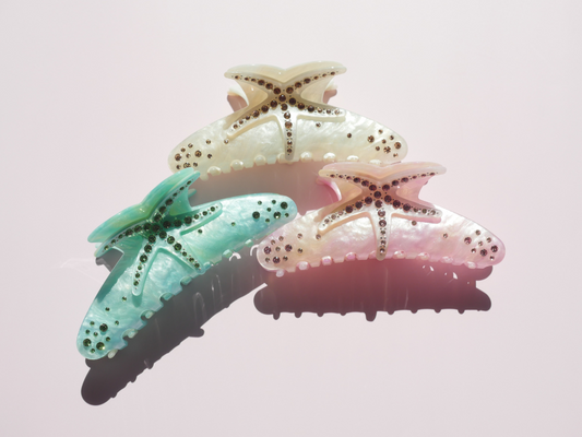 Starfish Hair Claw Clip