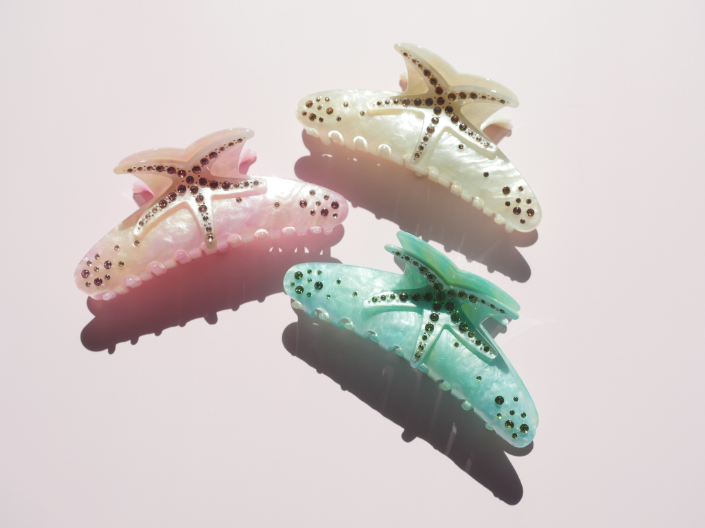 Starfish Hair Claw Clip