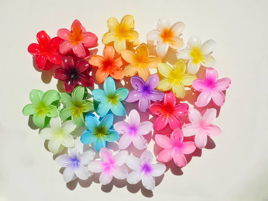 Flower Claw Clip