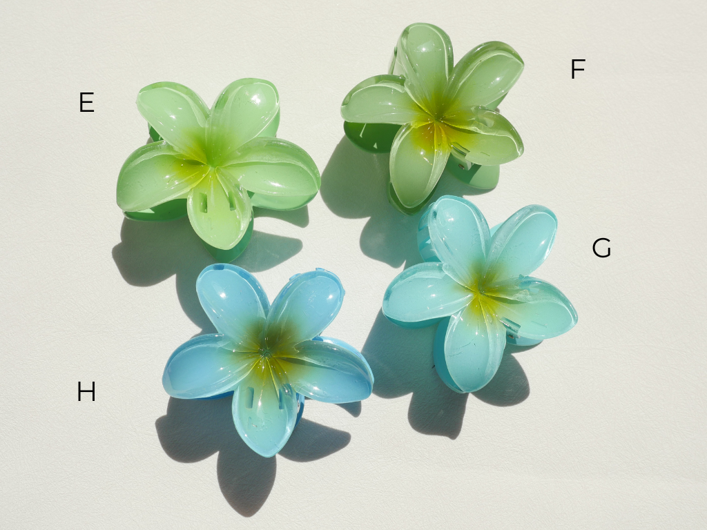 Flower Claw Clip