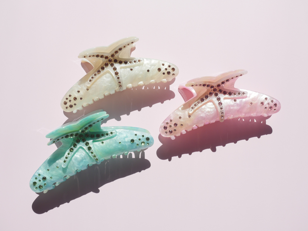 Starfish Hair Claw Clip