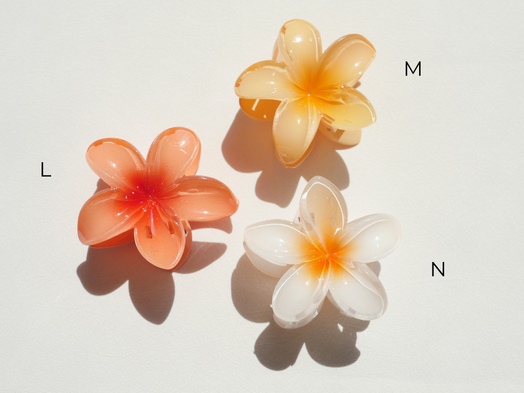 Flower Claw Clip