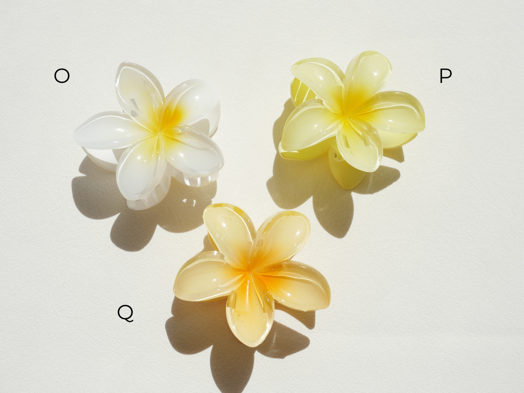 Flower Claw Clip