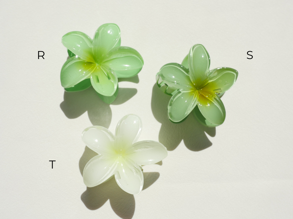 Flower Claw Clip
