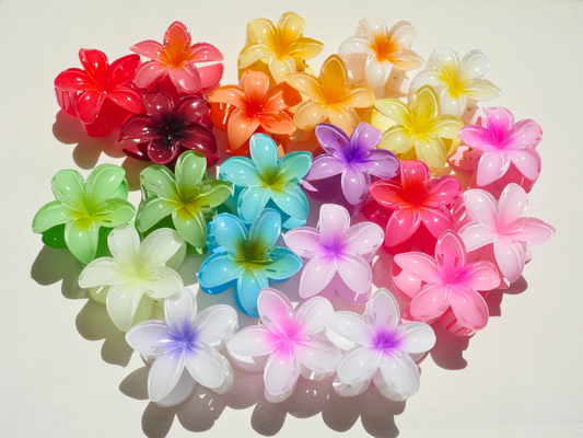 Flower Claw Clip
