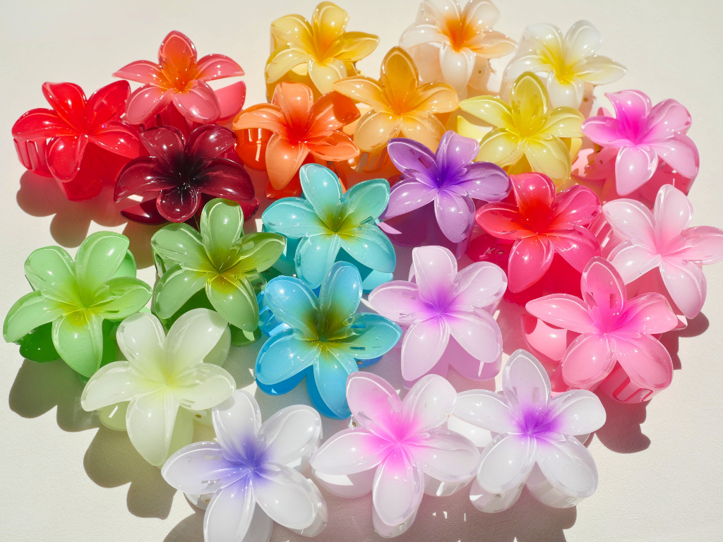 Flower Claw Clip