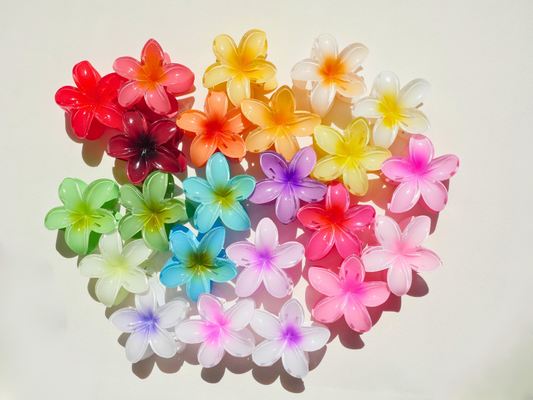 Flower Claw Clip