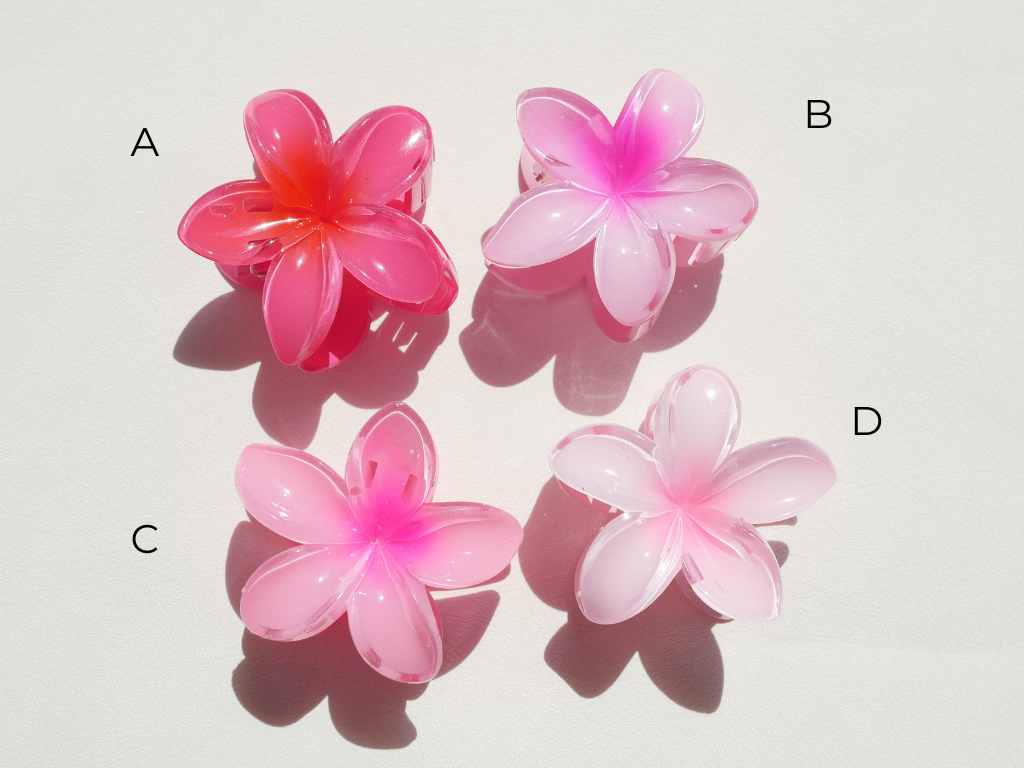 Flower Claw Clip
