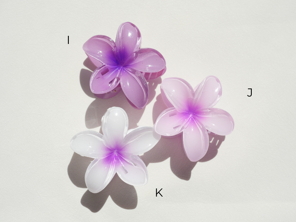 Flower Claw Clip