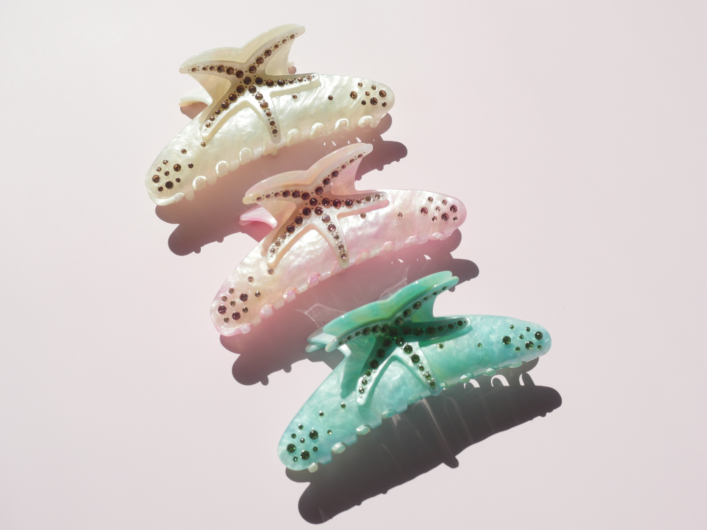 Starfish Hair Claw Clip